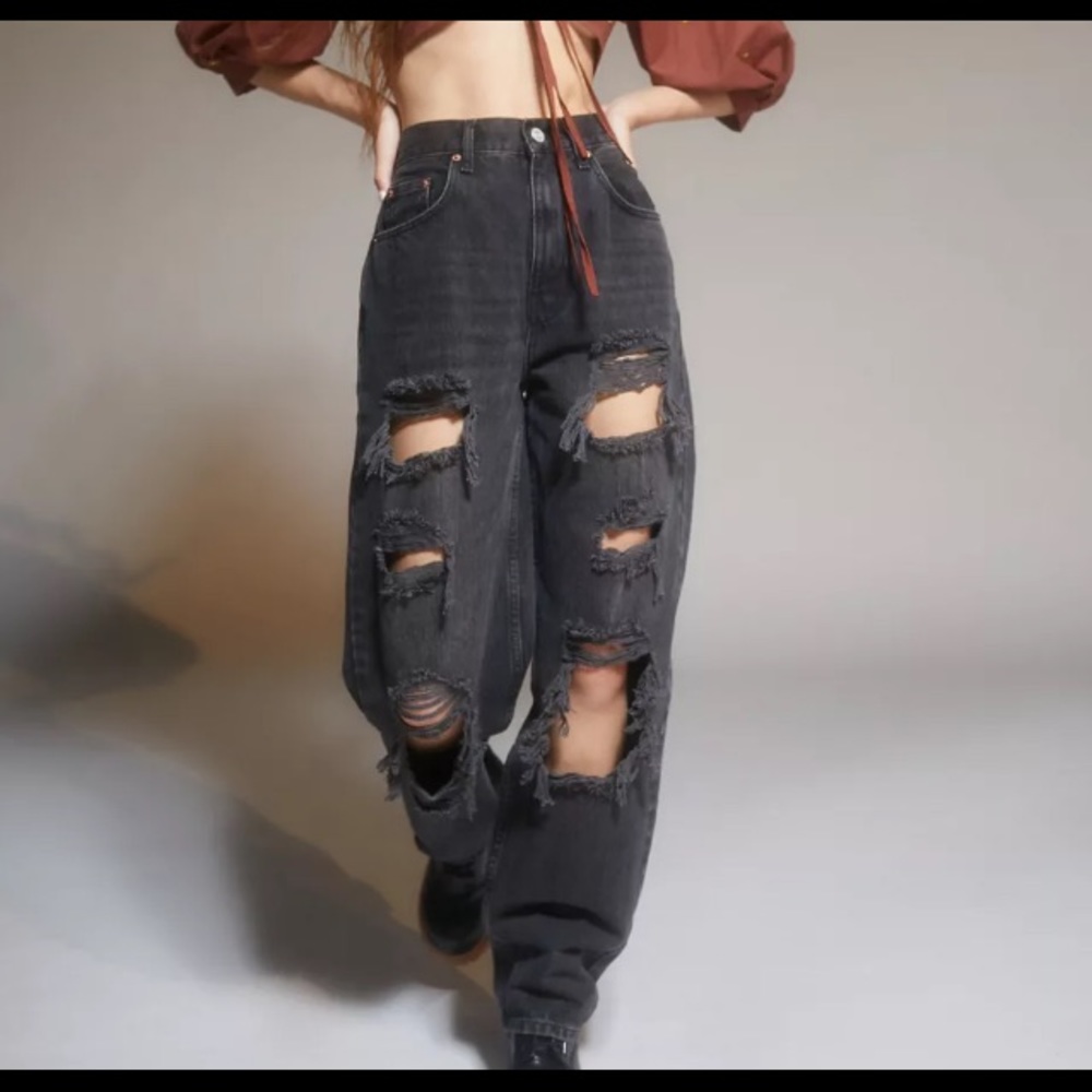 BDG high-waisted baggy jean